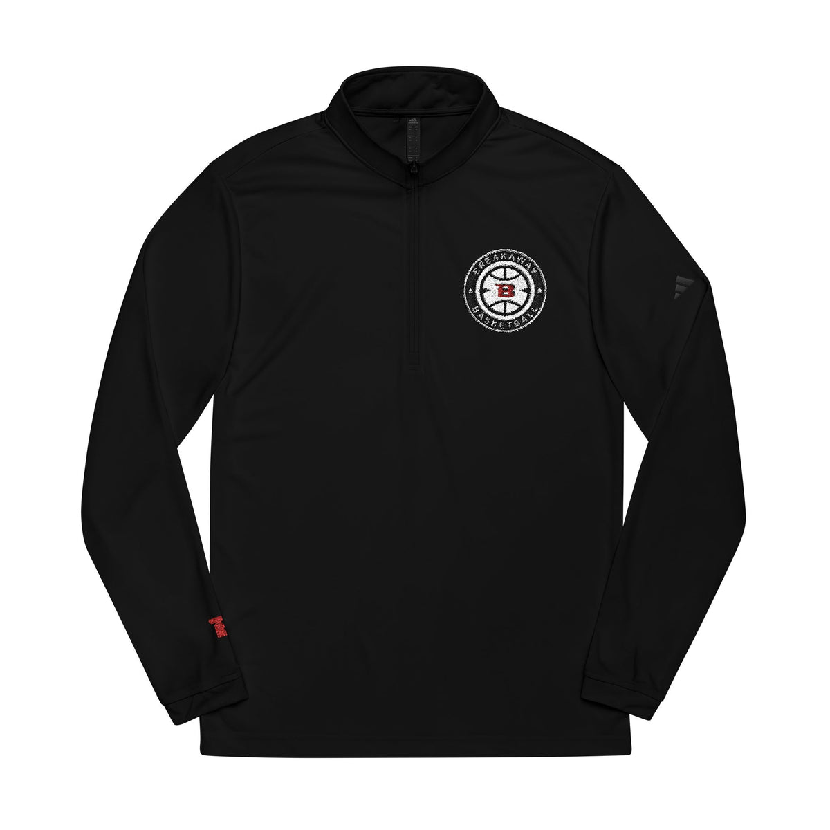Breakaway Basketball Adidas Quarter-Zip Pullover | Embroidered