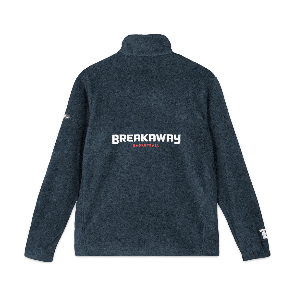 Breakaway Basketball Columbia Fleece Jacket | Embroidered, Double-sided