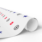 Logo Collection Wrapping Paper | White