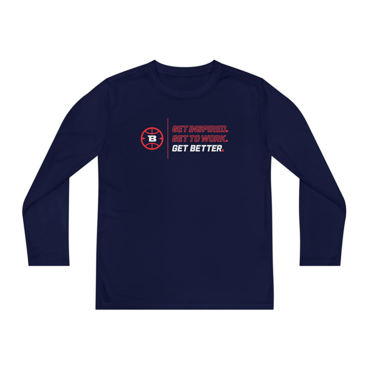 Get Better. Lightweight Long Sleeve Tee | YOUTH