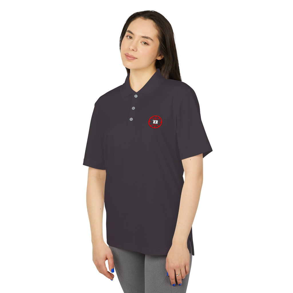 Logo Collection Adidas Polo | Embroidered Red