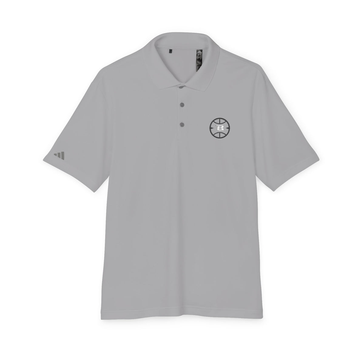 Logo Collection Adidas Polo | Embroidered Black