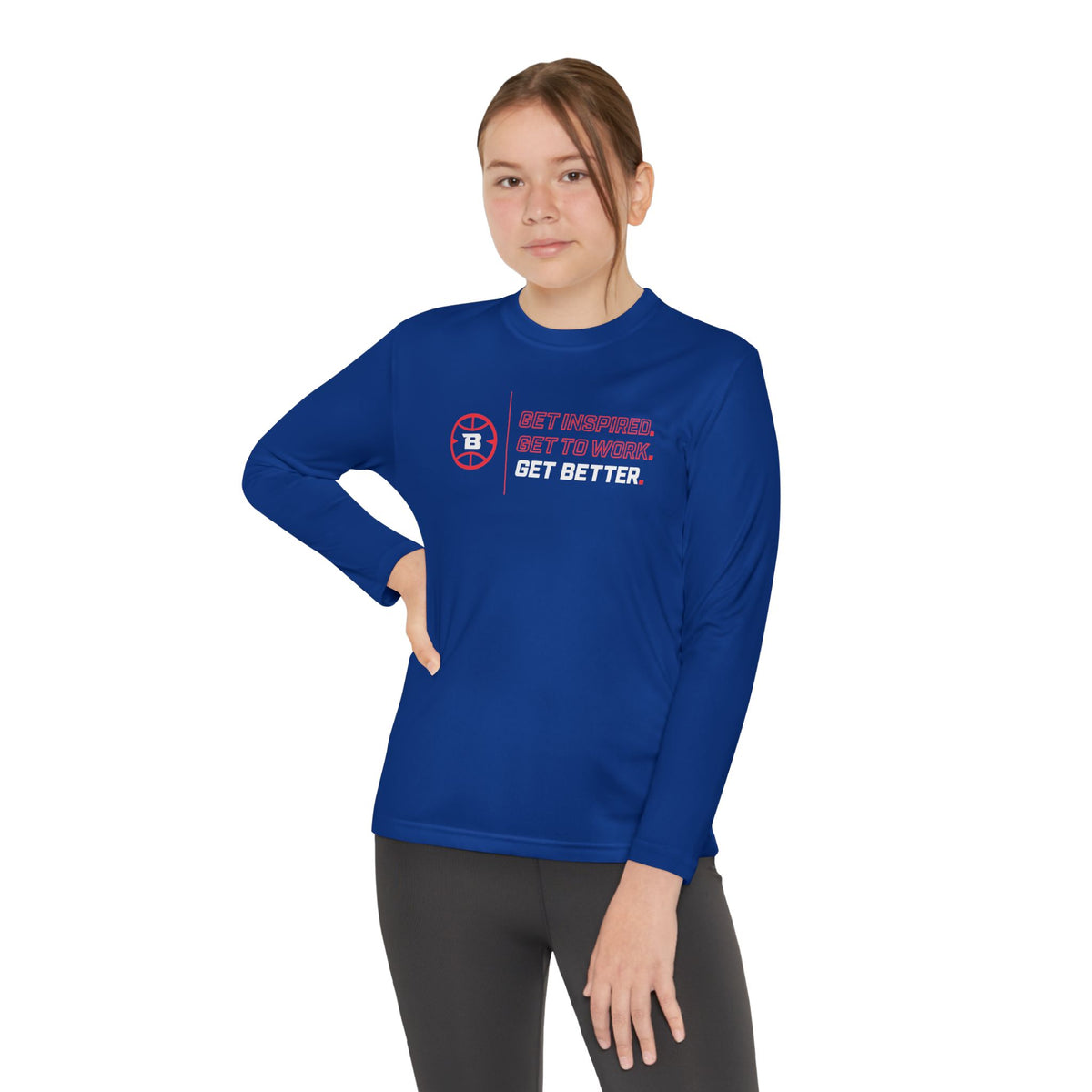 Get Better. Lightweight Long Sleeve Tee | YOUTH