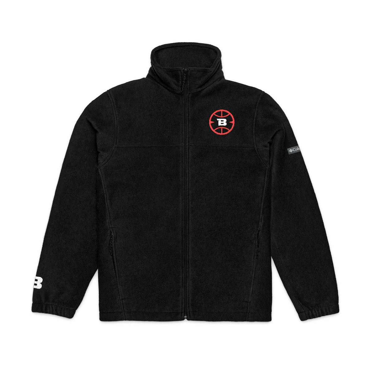 Breakaway Basketball Columbia Fleece Jacket | Embroidered, Double-sided