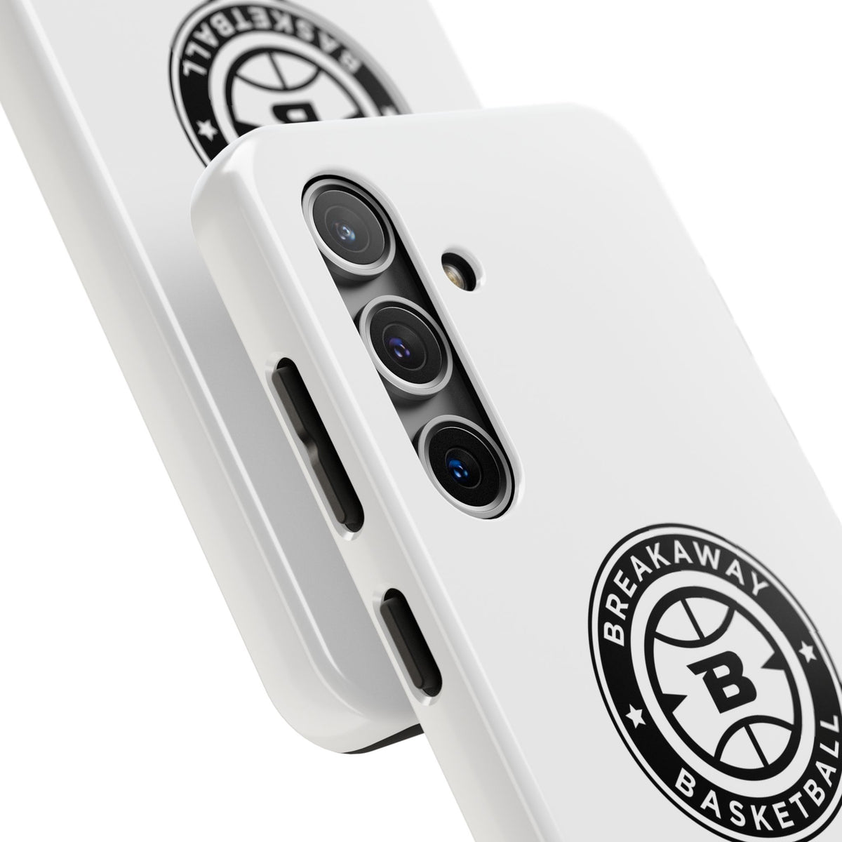 Breakaway Basketball White Phone Case
