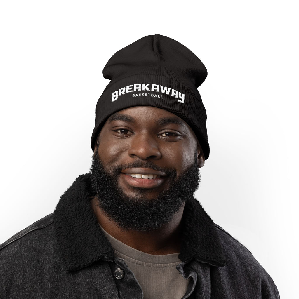 Breakaway Basketball Assorted Color Knit Beanie | Embroidered