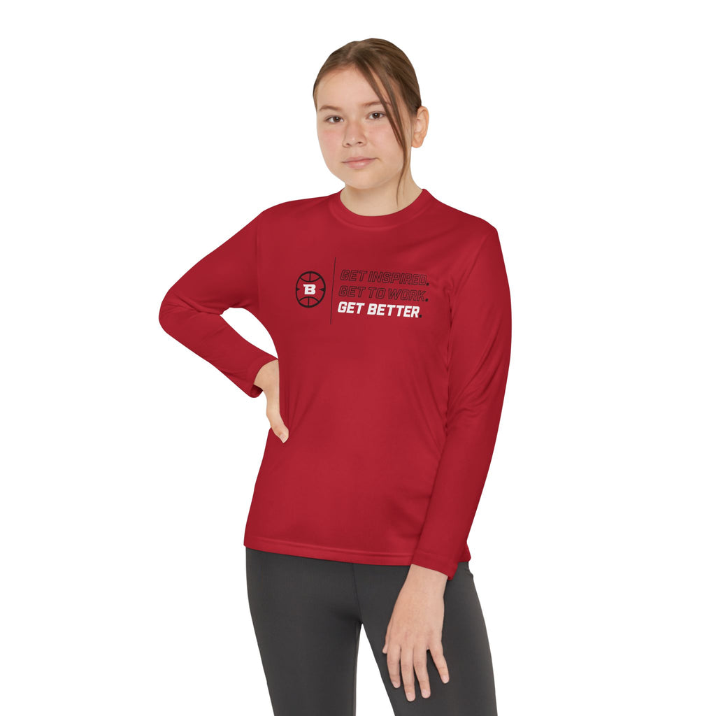 Get Better. Lightweight Long Sleeve Tee | YOUTH