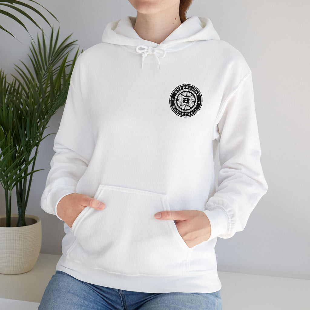 Breakaway Basketball Embroidered Hoodie | Port & Co.