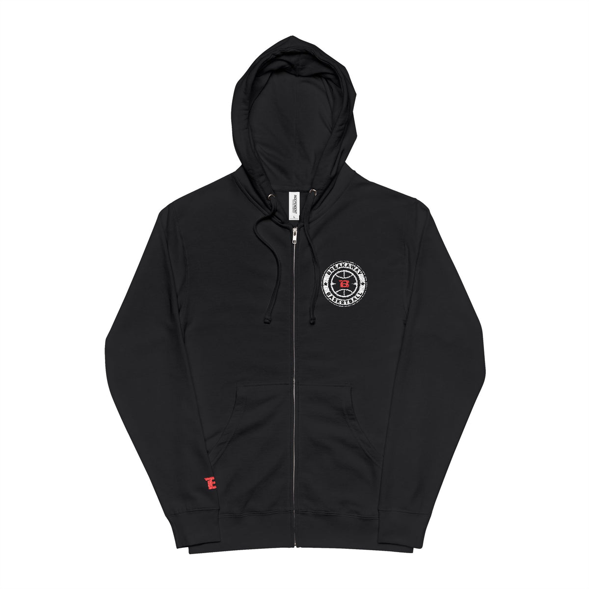 Breakaway Basketball Zip Up Hoodie | Embroidered