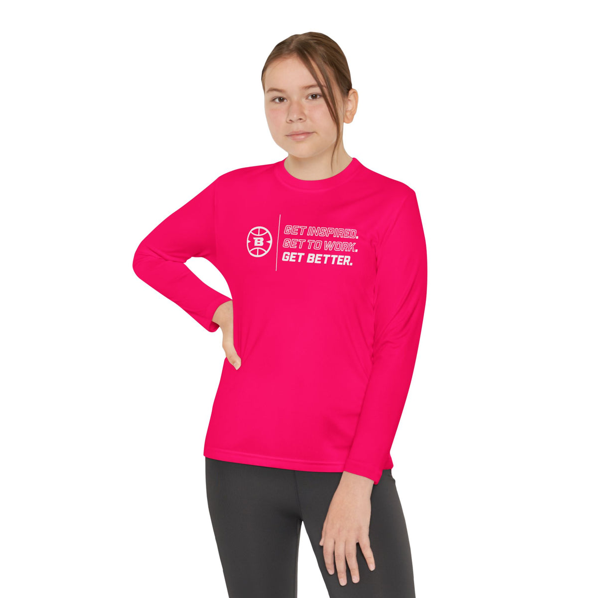 Get Better. Lightweight Long Sleeve Tee | YOUTH
