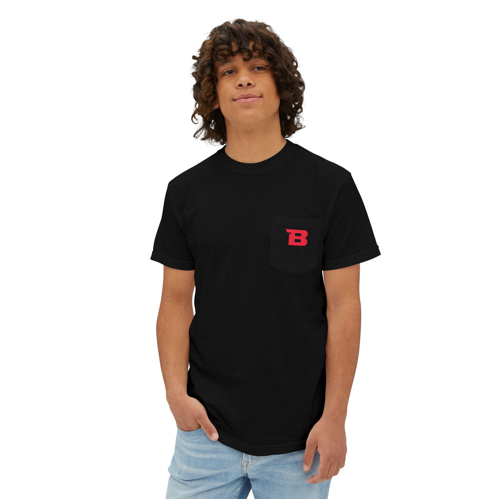 Breakaway Basketball Pocket Tee | Double Sided