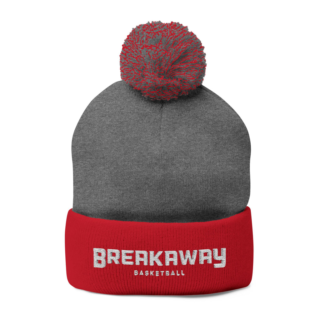 Breakaway Basketball Pom-pom Beanie | Embroidered