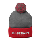 Breakaway Basketball Pom-pom Beanie | Embroidered
