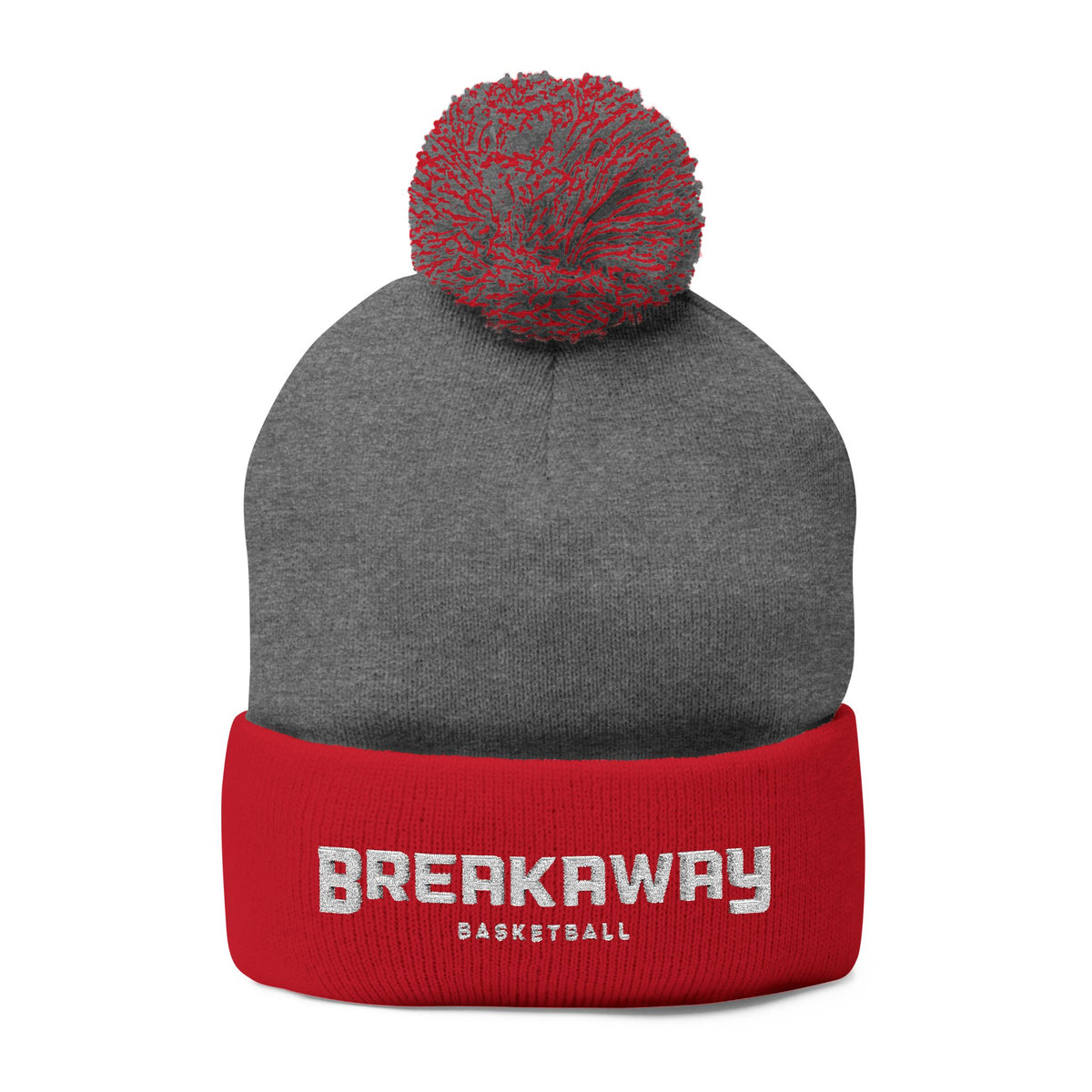Breakaway Basketball Pom-pom Beanie | Embroidered