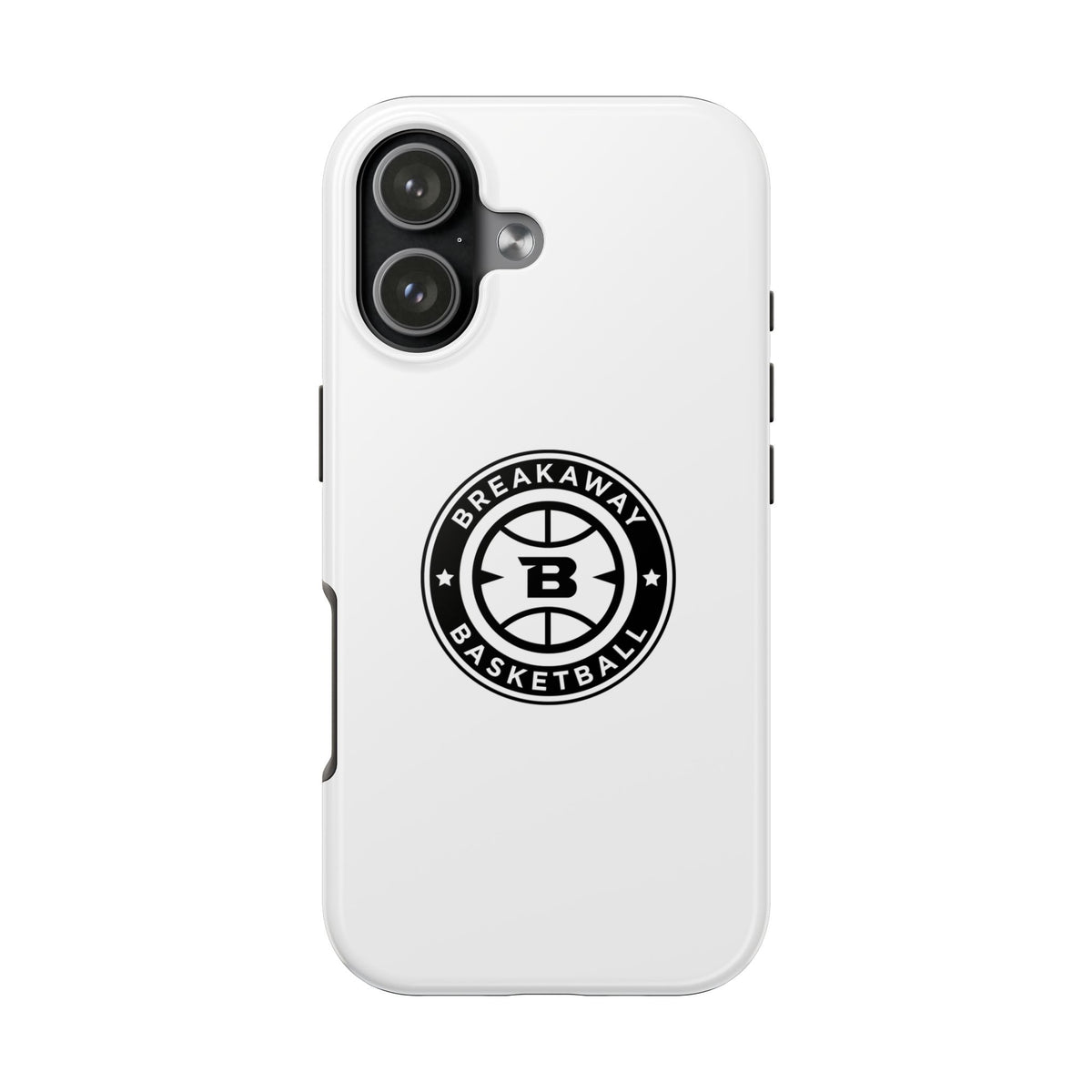 Breakaway Basketball White Phone Case