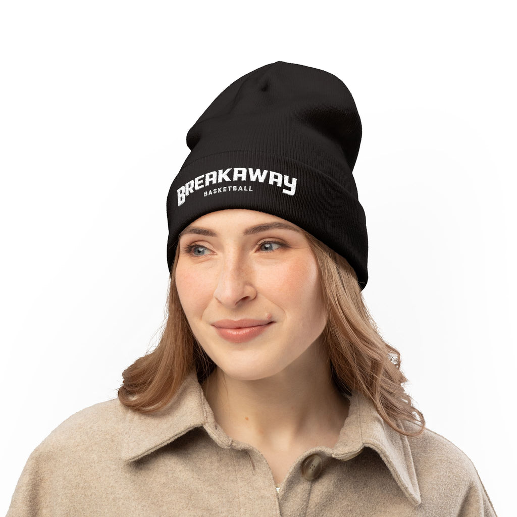 Breakaway Basketball Assorted Color Knit Beanie | Embroidered