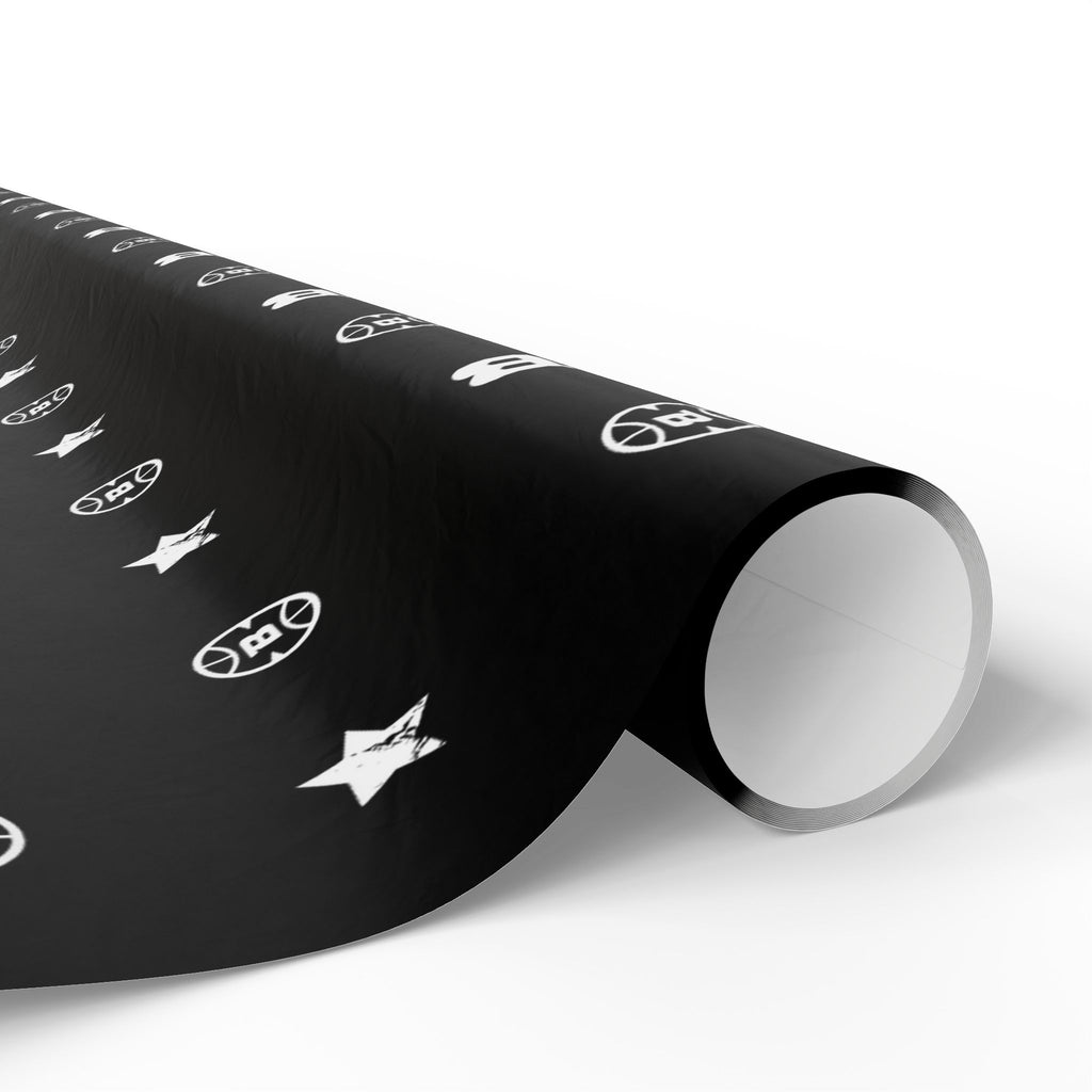 Logo Collection Wrapping Paper | Black