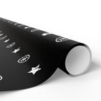 Logo Collection Wrapping Paper | Black