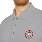Logo Collection Adidas Polo | Embroidered Red