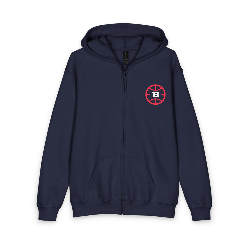 Breakaway Basketball Full Zip, Double-sided Hoodie | YOUTH