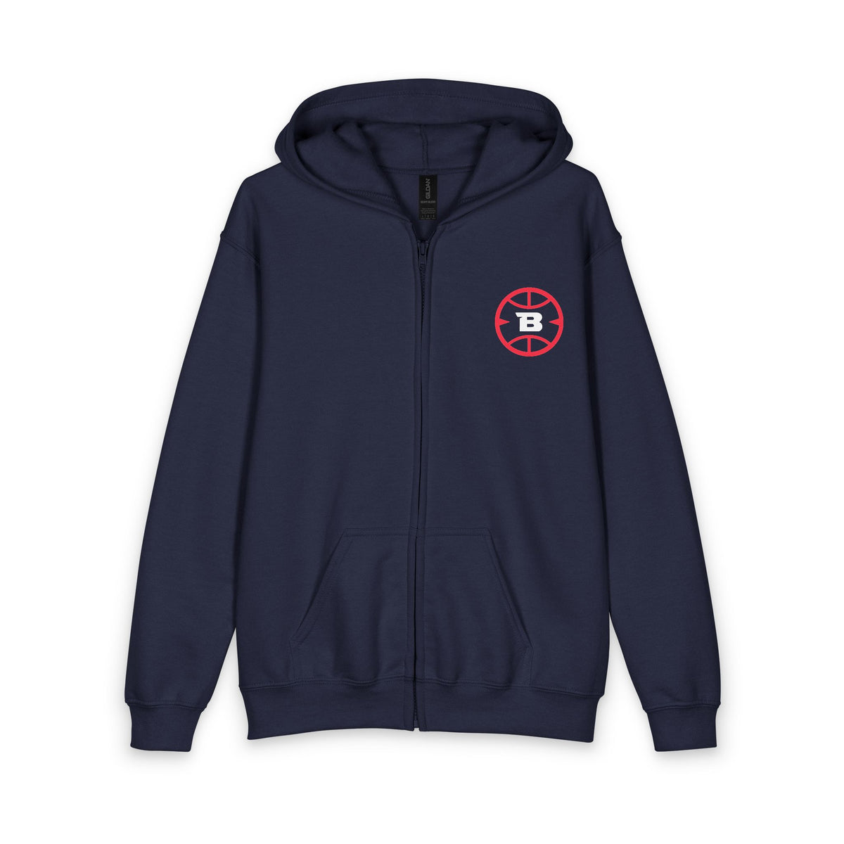 Breakaway Basketball Full Zip, Double-sided Hoodie | YOUTH