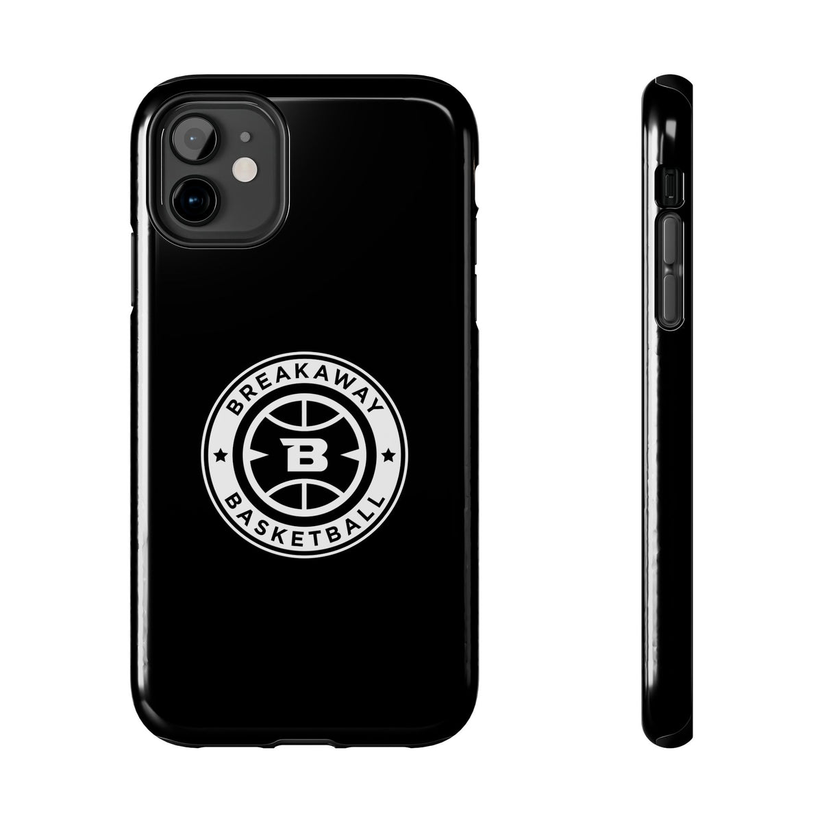 Breakaway Basketball Black Phone Case