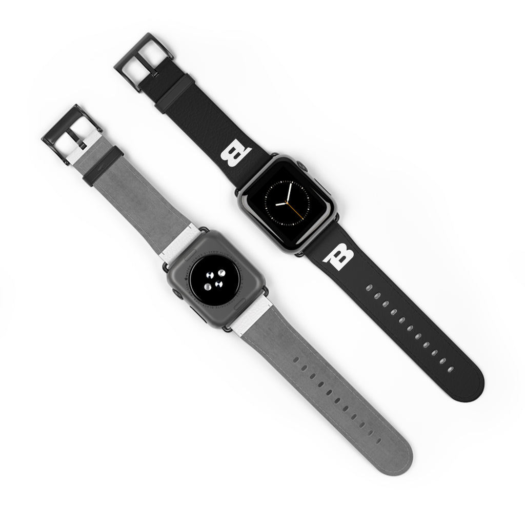 Breakaway B Black Watch Band | Apple Watch Strap