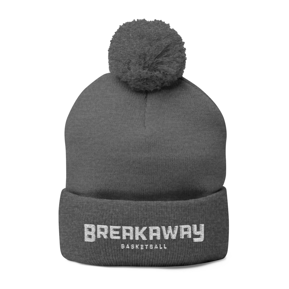 Breakaway Basketball Pom-pom Beanie | Embroidered