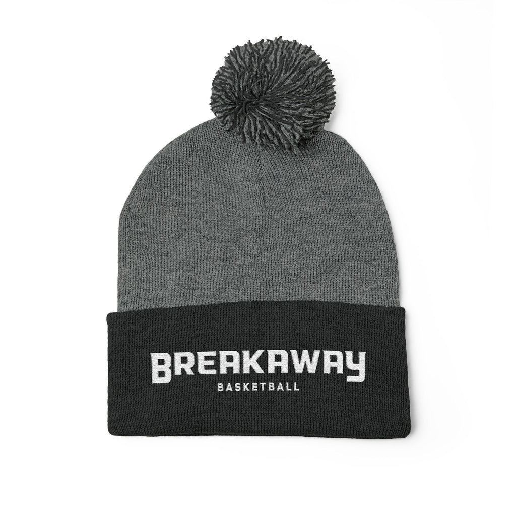Breakaway Basketball Pom-pom Beanie | Embroidered