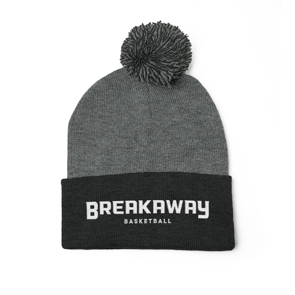 Breakaway Basketball Pom-pom Beanie | Embroidered