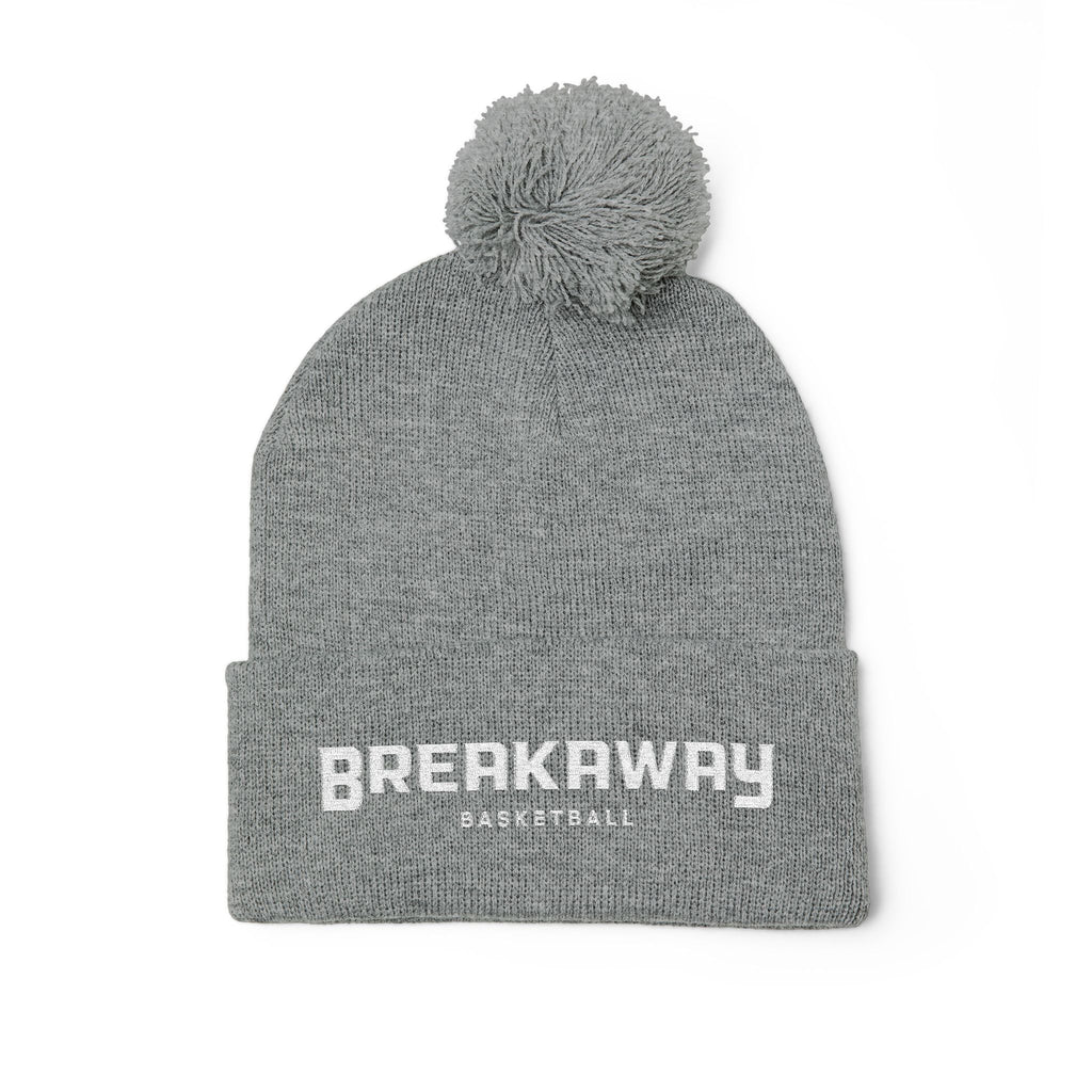 Breakaway Basketball Pom-pom Beanie | Embroidered