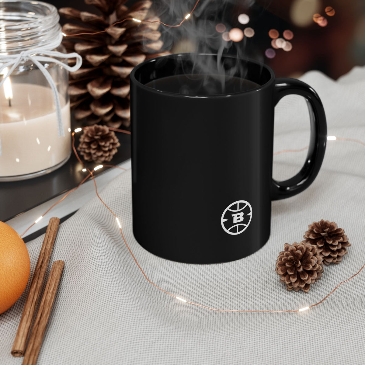 Logo Collection Black Mug | 11oz