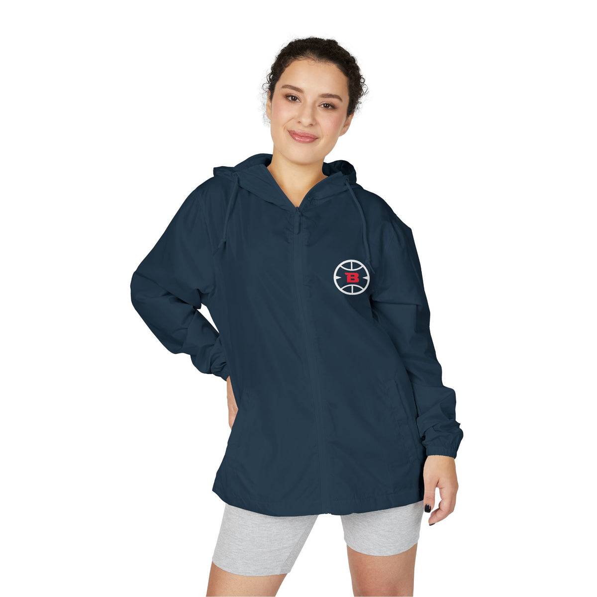 Logo Collection Full Zip Assorted Color Windbreaker | Embroidered