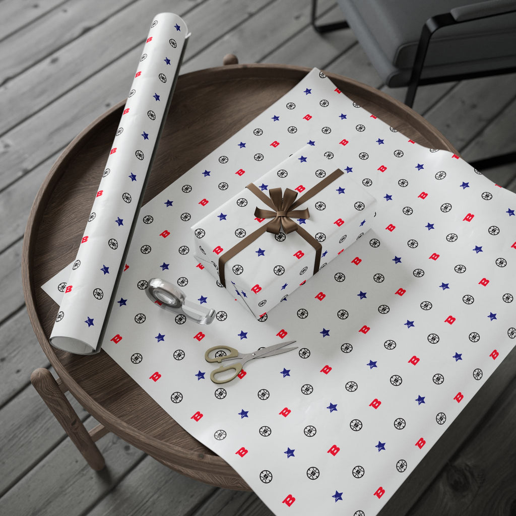 Logo Collection Wrapping Paper | White