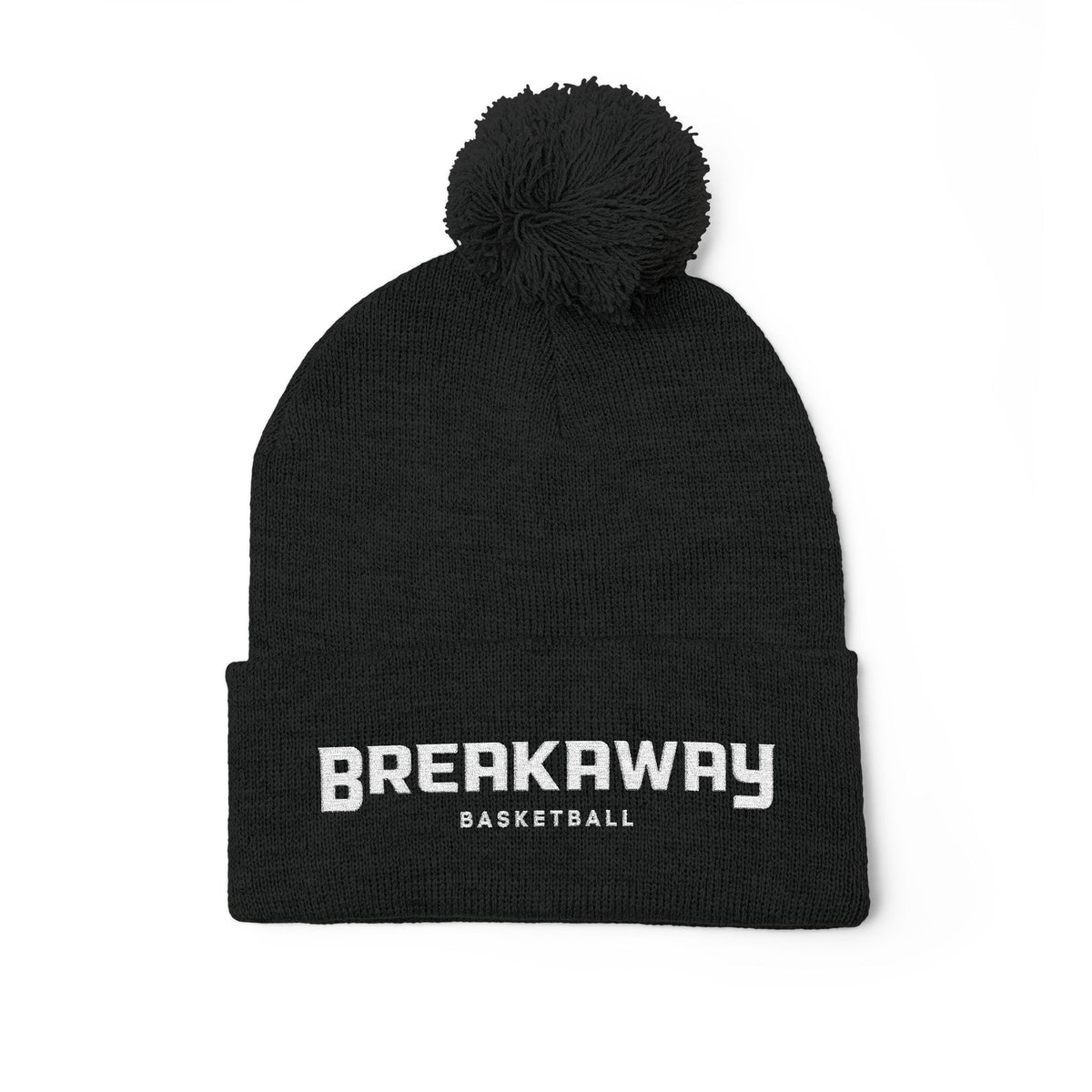 Breakaway Basketball Pom-pom Beanie | Embroidered