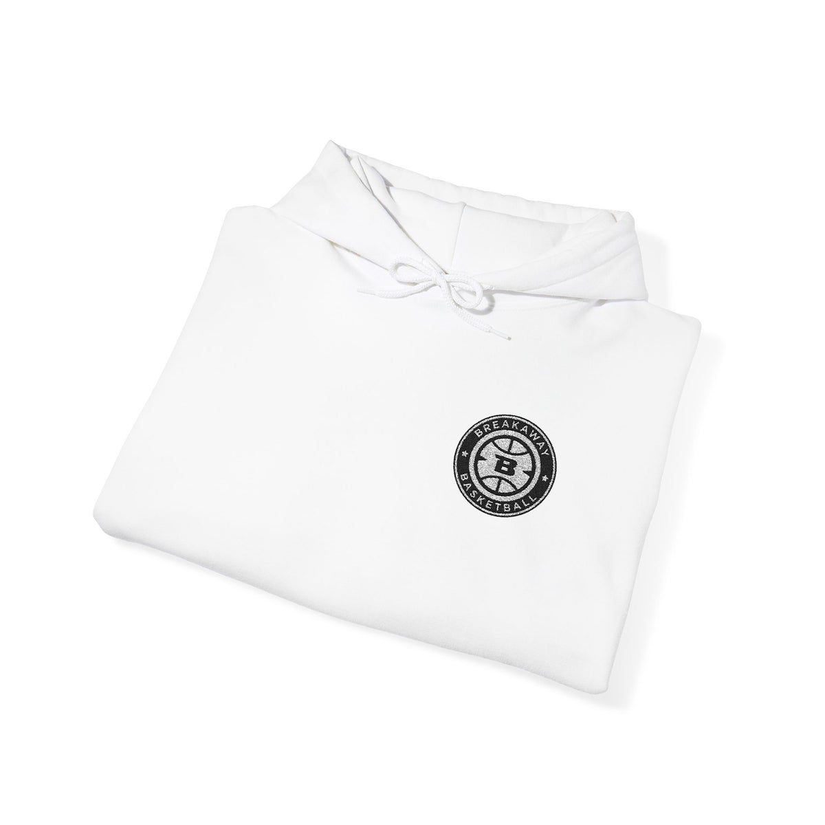 Breakaway Basketball Embroidered Hoodie | Port & Co.