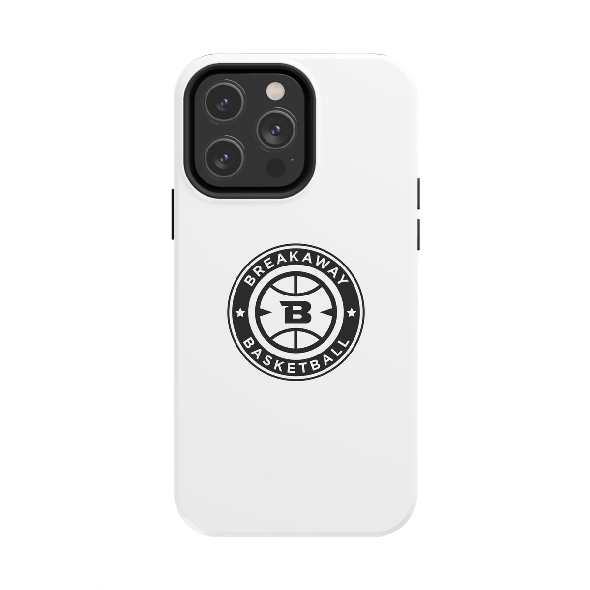 Breakaway Basketball White Phone Case