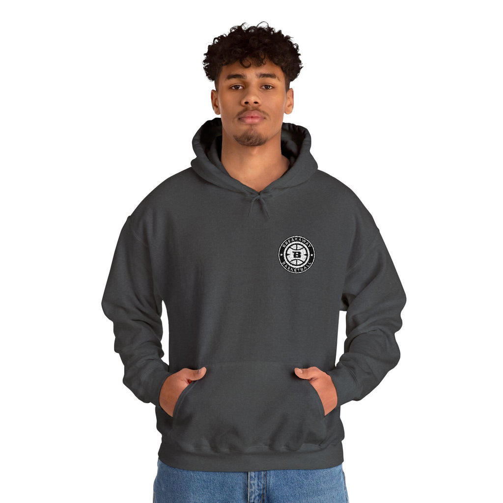 Breakaway Basketball Embroidered Hoodie | Port & Co.