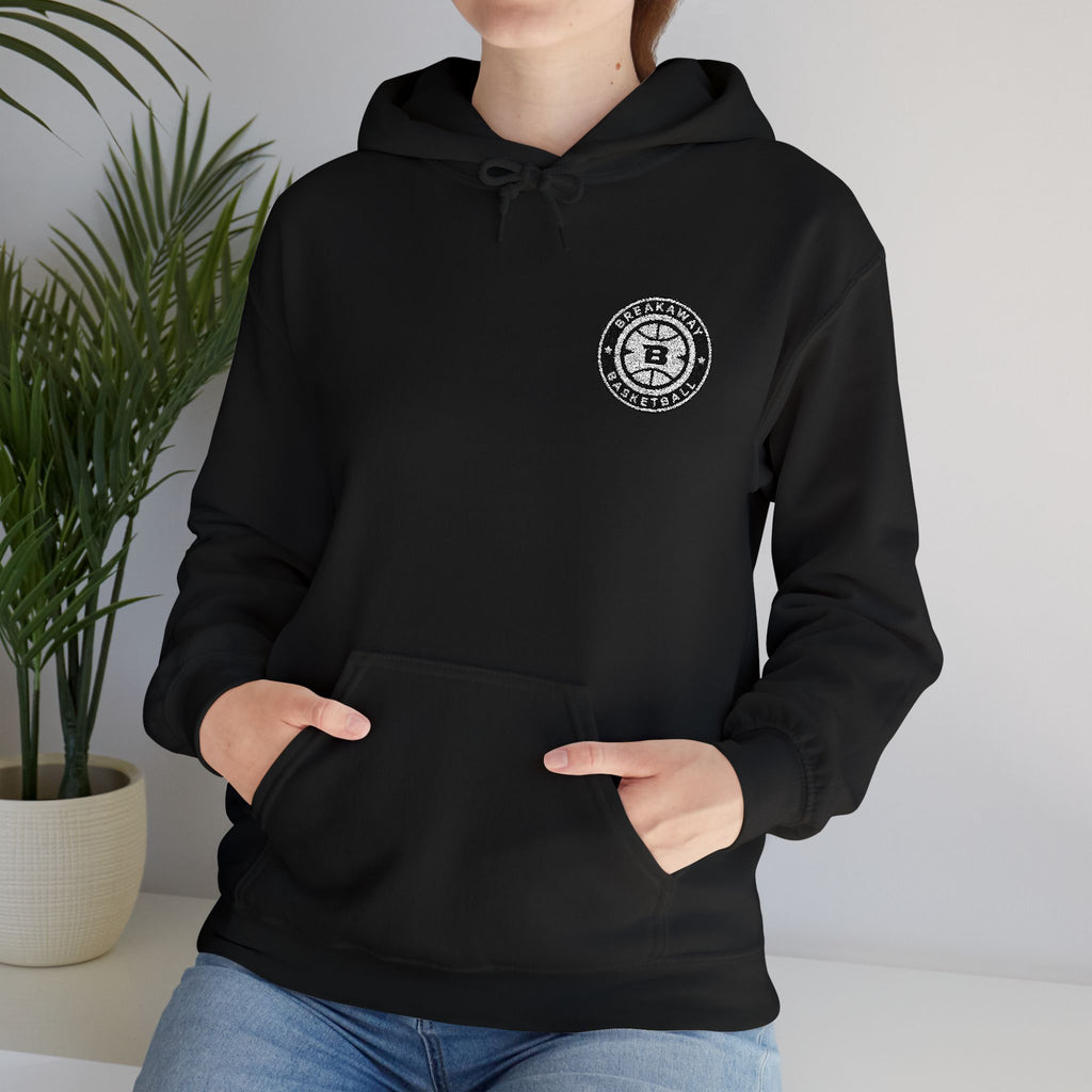 Breakaway Basketball Embroidered Hoodie | Port & Co.