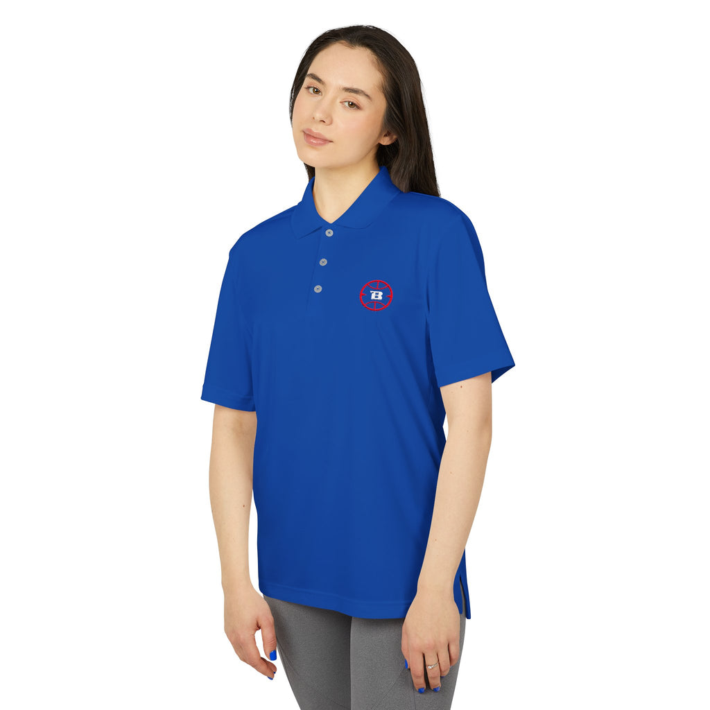 Logo Collection Adidas Polo | Embroidered Red