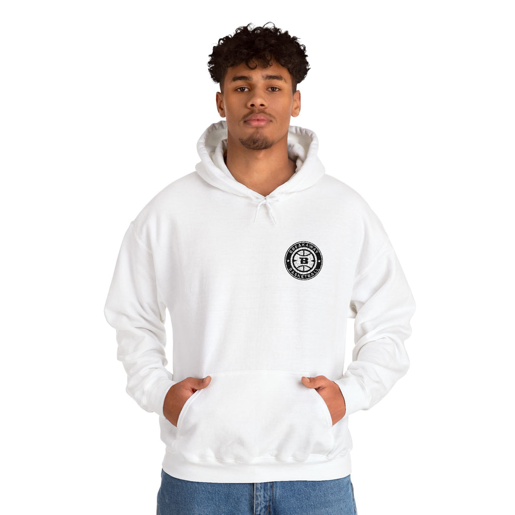 Breakaway Basketball Embroidered Hoodie | Port & Co.