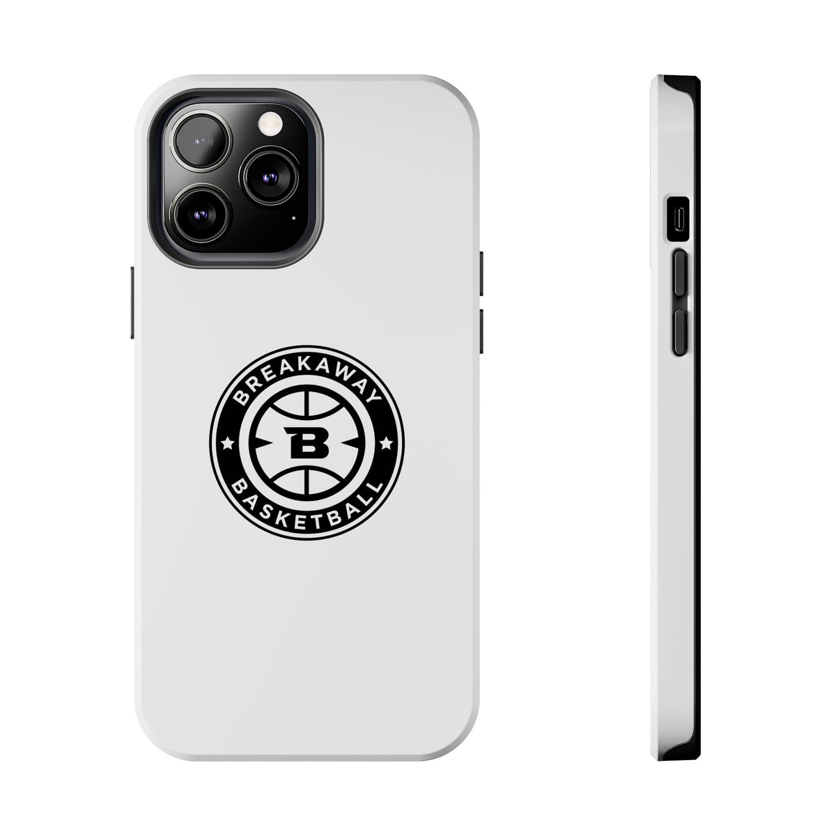 Breakaway Basketball White Phone Case