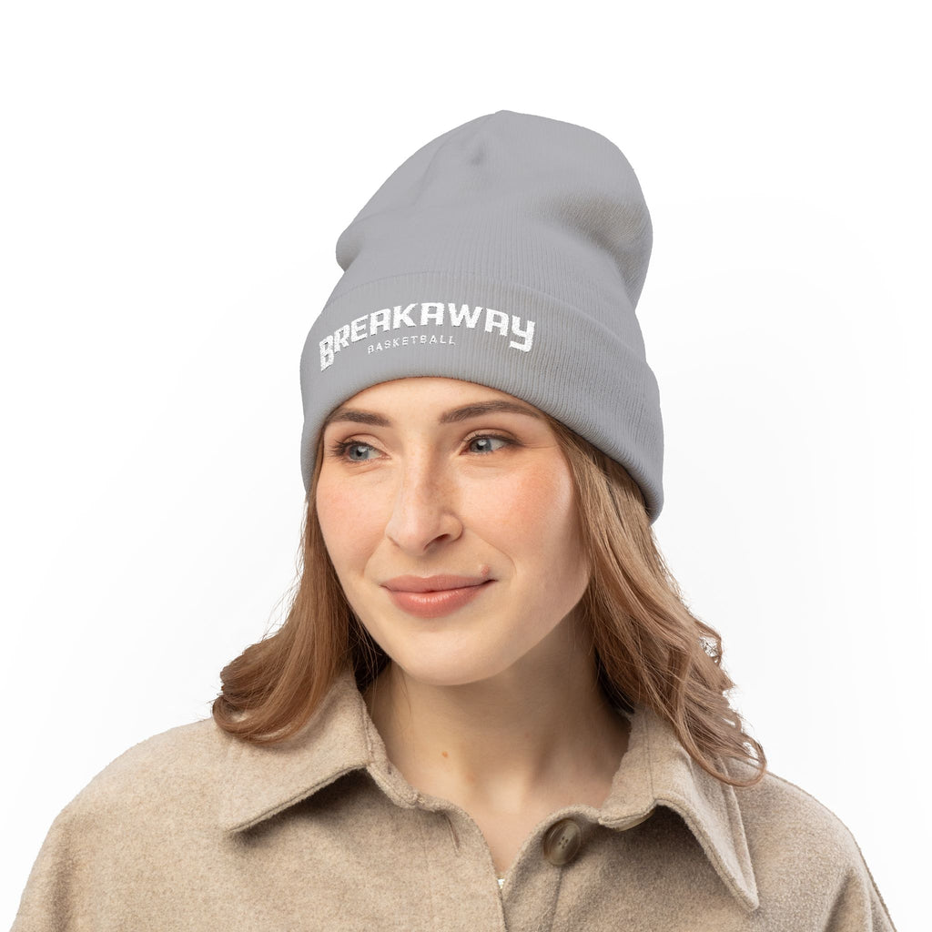 Breakaway Basketball Assorted Color Knit Beanie | Embroidered
