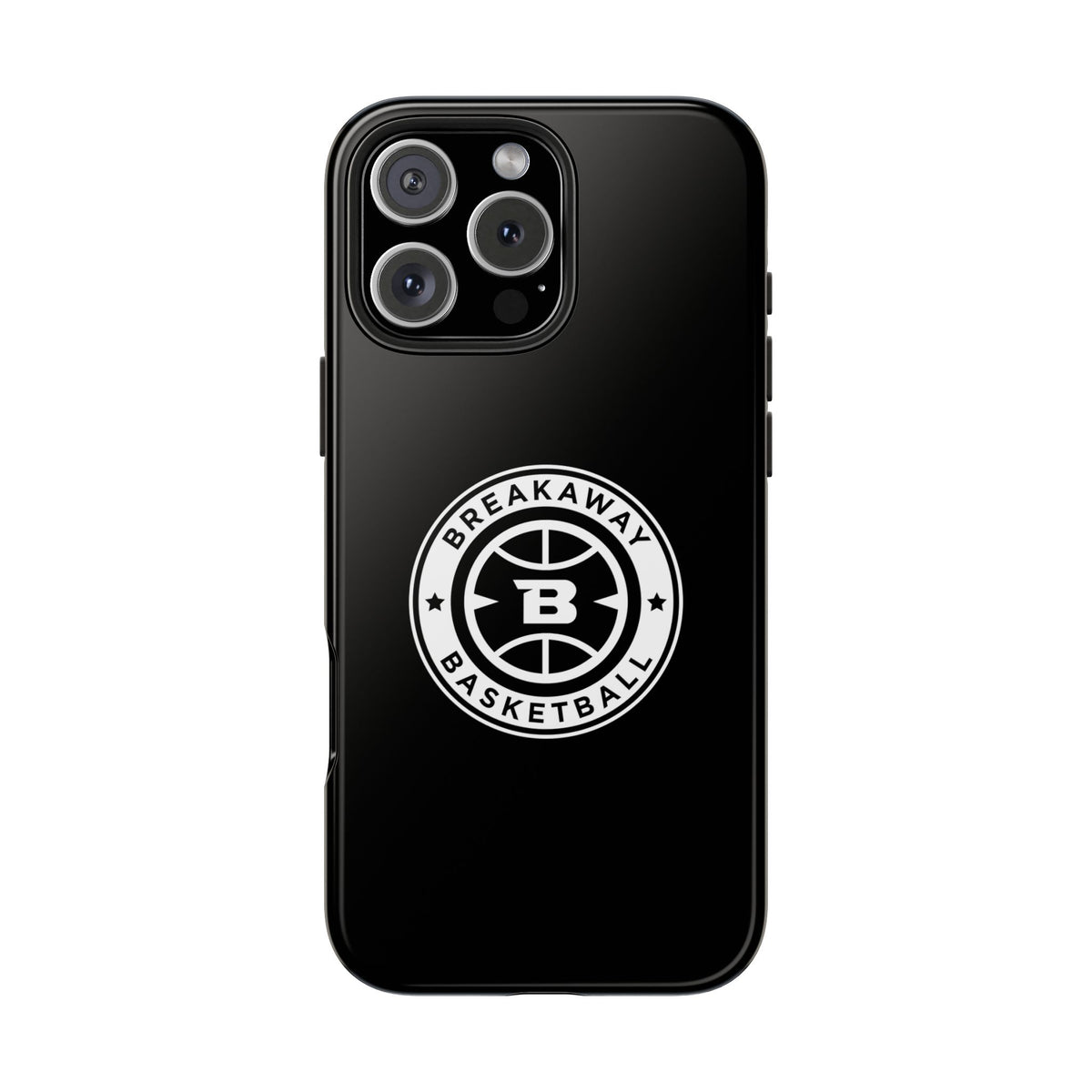 Breakaway Basketball Black Phone Case