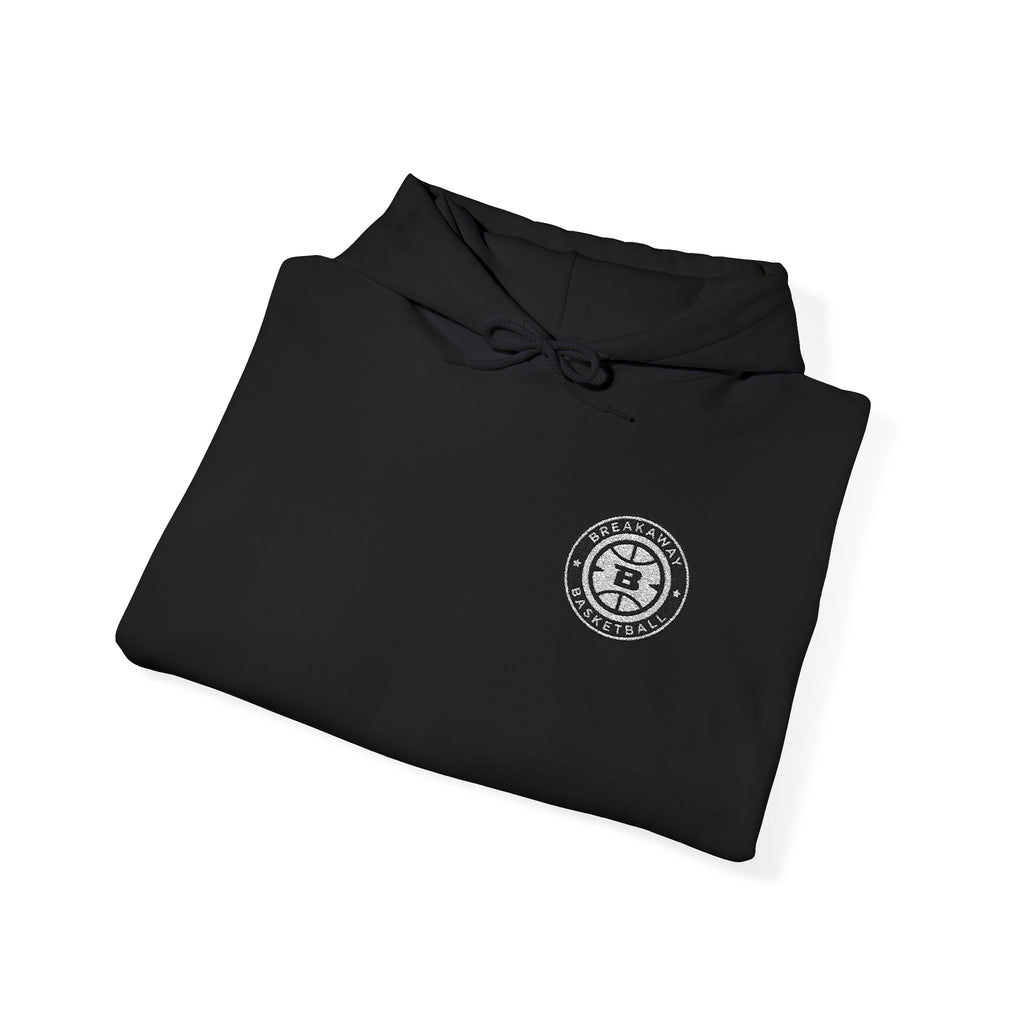 Breakaway Basketball Embroidered Hoodie | Port & Co.