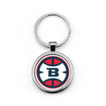 Logo Collection Inverse Stainless Steel Keychain | Short