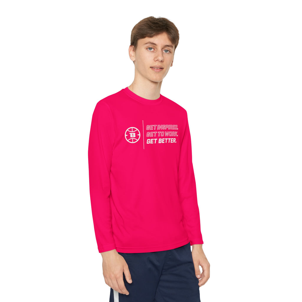 Get Better. Lightweight Long Sleeve Tee | YOUTH