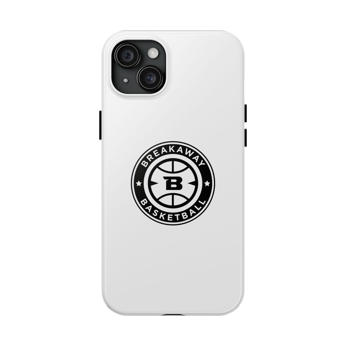 Breakaway Basketball White Phone Case