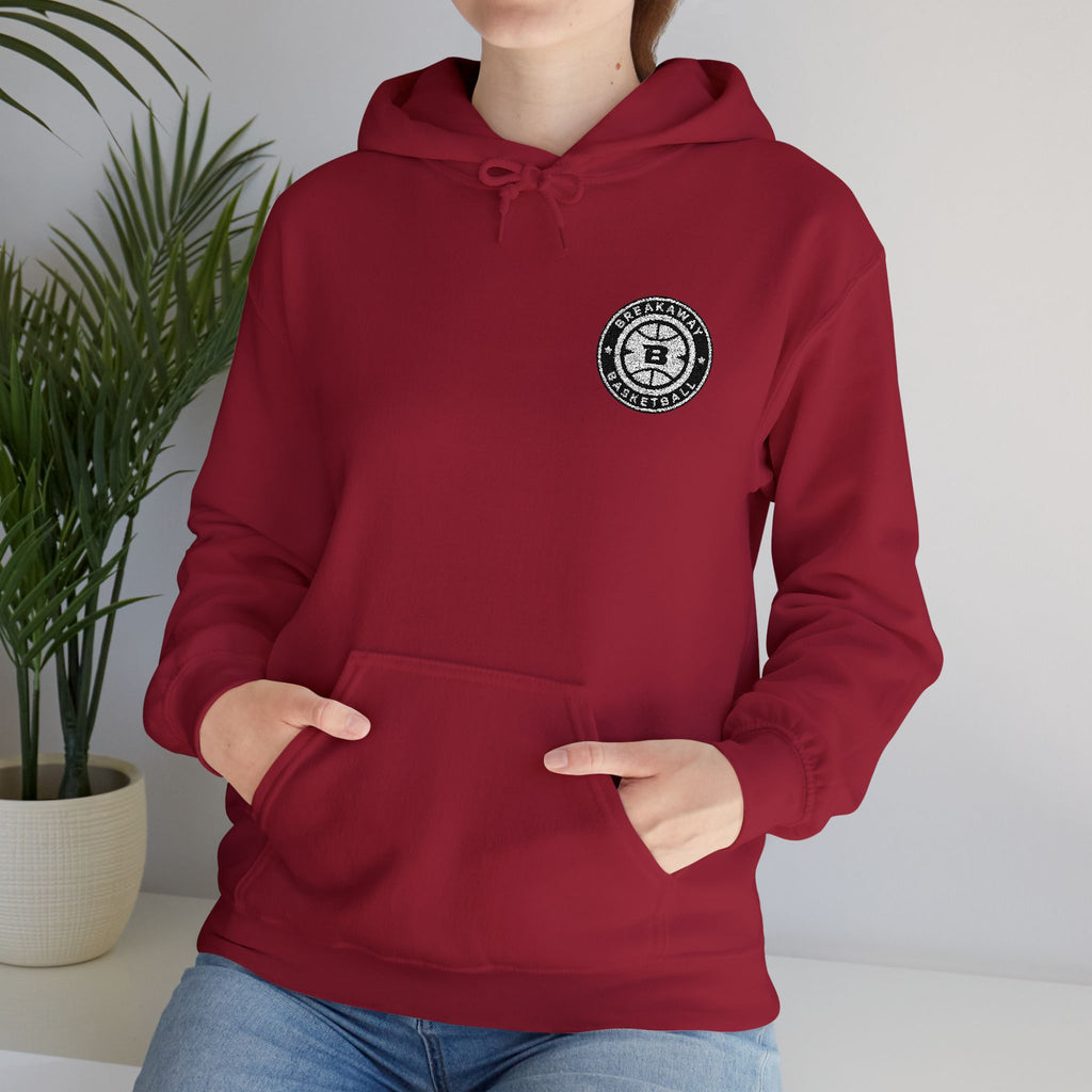 Breakaway Basketball Embroidered Hoodie | Port & Co.