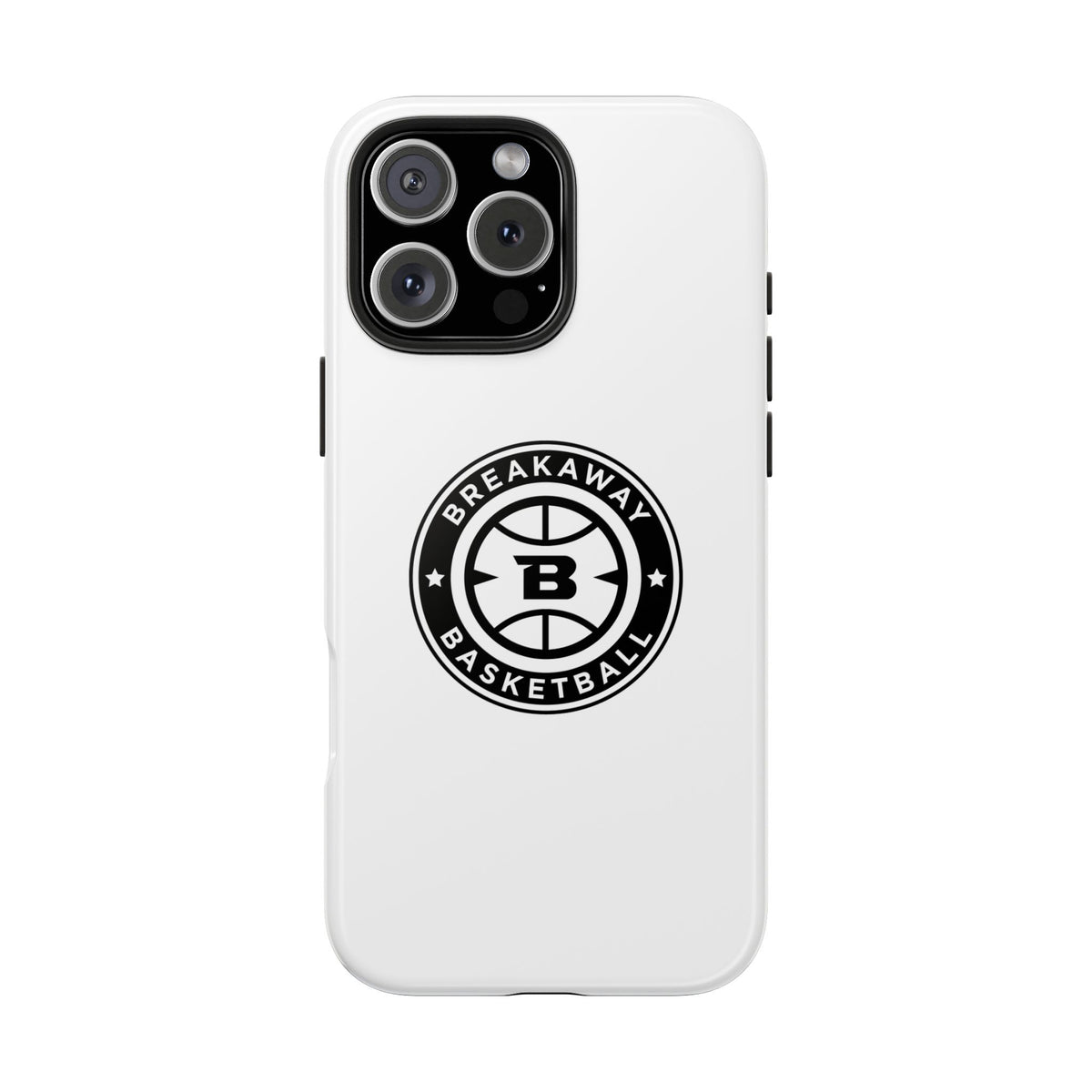 Breakaway Basketball White Phone Case